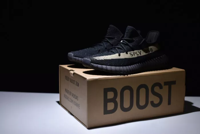 Adidas Yeezy Boost 350 V2 Core Black Green BY9611 0120