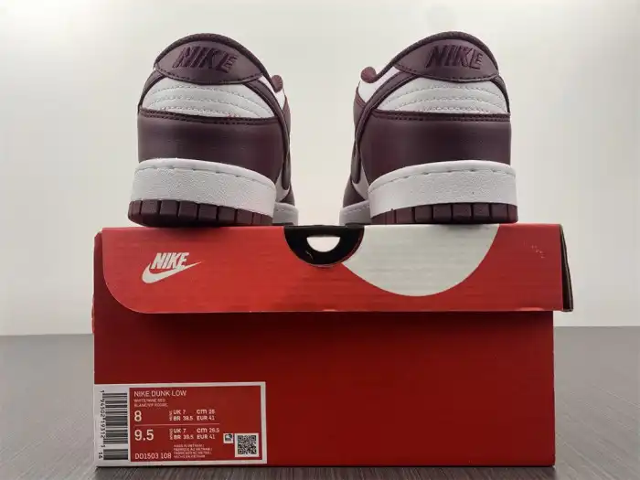 Nike Dunk Low Team Red Bordeaux DD1503-108 0123