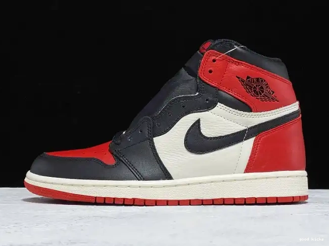 Bred Air 555088-610 High Toe 1 Jordan OG Retro 0210