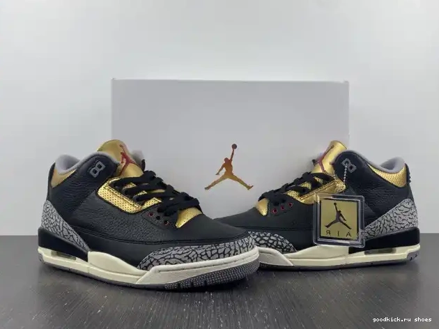 Jordan Air Black CK9246-067 Gold 3 WMNS 0210