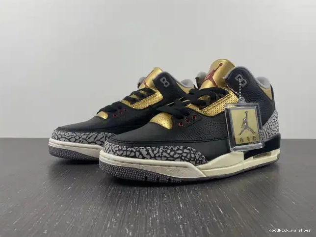 Jordan Air Black CK9246-067 Gold 3 WMNS 0210