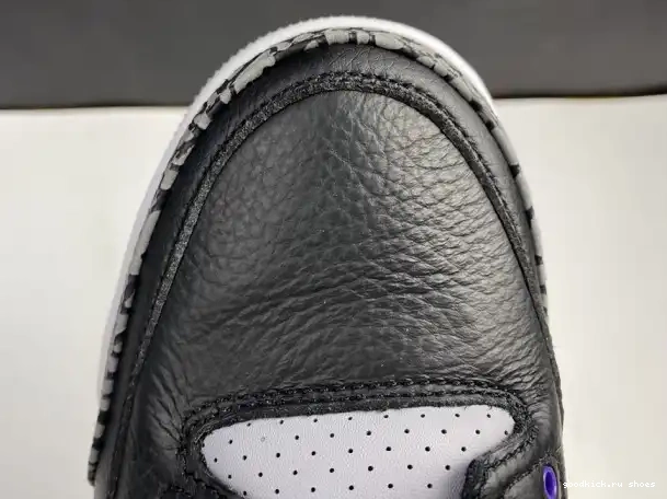 Jordan 3 Purple Air CT8532 Court 050 Retro Black 0217