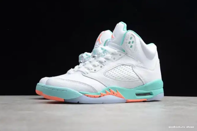 GS Jordan 5 440892-100 Aqua Air Light 0218