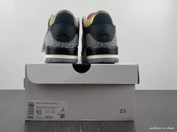 Jordan Air Black CK9246-067 Gold 3 WMNS 0210