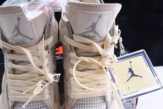 x Off-White CV9388-100 Jordan 4 Air Sail 0221