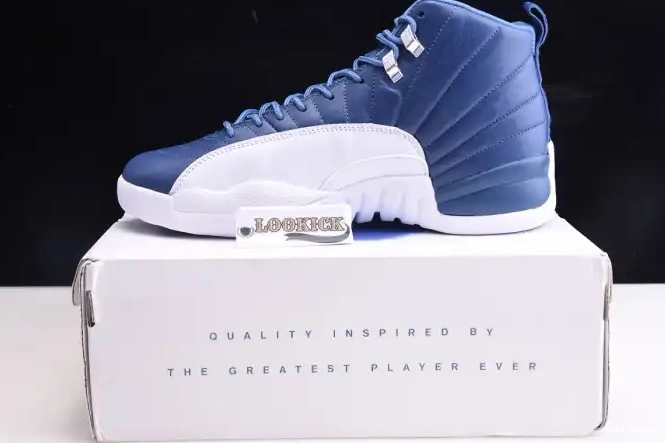 Blue Jordan Stone Air 12 130690-404 Retro 0210