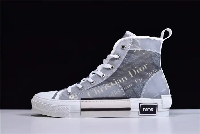 DR B23 Oblique High Top Sneakers 0201