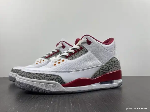 Jordan 3 CT8532-126 Cardinal Retro Red 0209