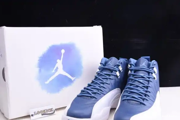 Blue Jordan Stone Air 12 130690-404 Retro 0210