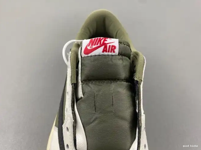 X MEDIUM DM7866-200 TRAVIS SCOTT 1 AIR OLIVE LOW JORDAN OG 0210