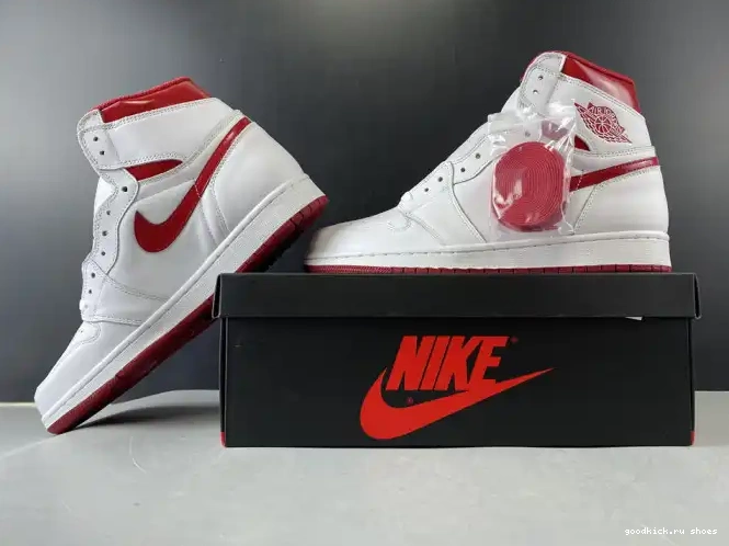 555088-103 Jordan 1 (2017) Retro Metallic Red Air 0223