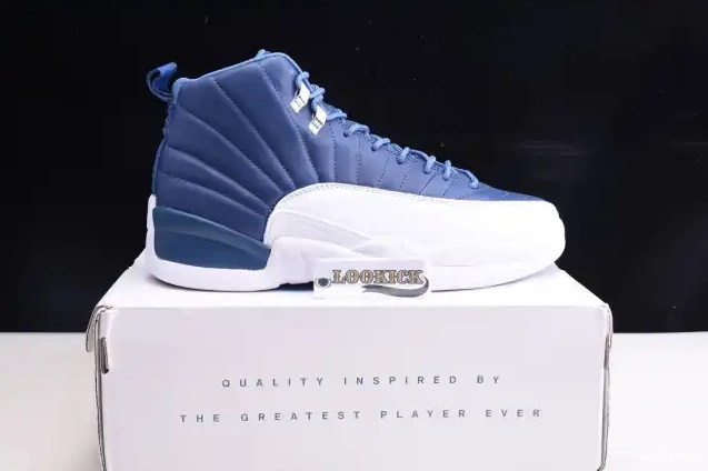 Blue Jordan Stone Air 12 130690-404 Retro 0210