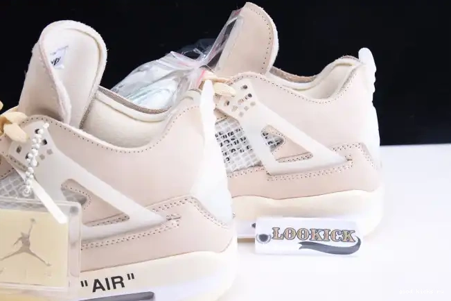 x Off-White CV9388-100 Jordan 4 Air Sail 0221