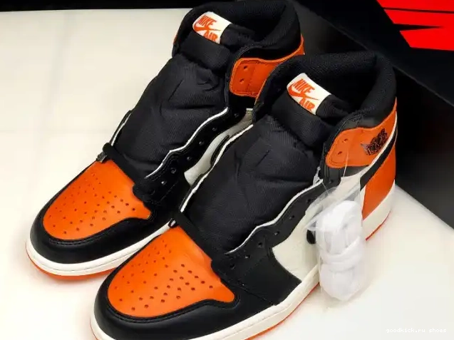 Retro High OG 1 Jordan Air Backboard555088-005 Shattered 0220