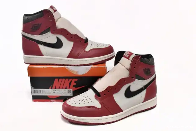 Jordan High Lost Chicago OG Retro 1 Found DZ5485-612 and 0215