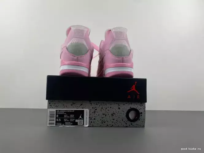 PINK OFF-WHITE X JORDAN 4 0207