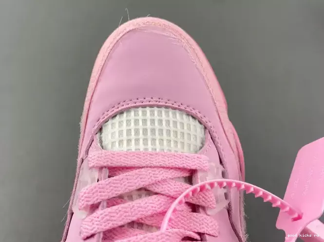 PINK OFF-WHITE X JORDAN 4 0207