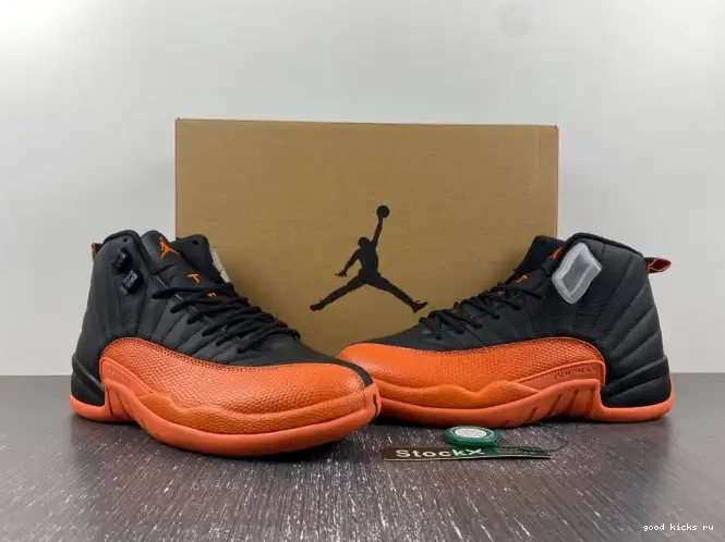 Air WMNS Orange FD9101-081 Brilliant Jordan 12 0226