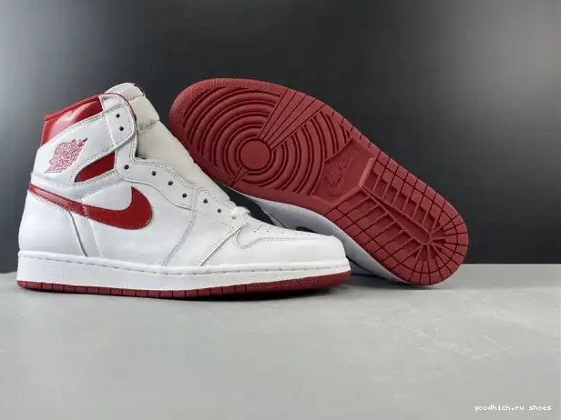 555088-103 Jordan 1 (2017) Retro Metallic Red Air 0223