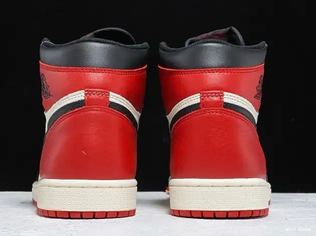 Bred Air 555088-610 High Toe 1 Jordan OG Retro 0210