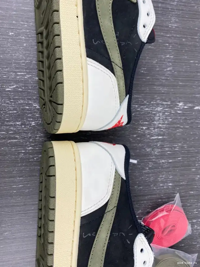 Low 1 WMNS Scott Travis Olive Jordan x OG DZ4137-106 Air 0224