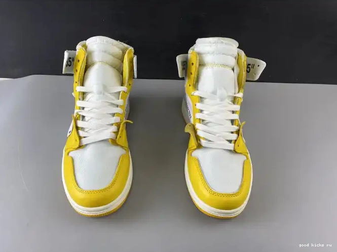 1 Yellow-Cone AQ0818-149 Dark Off-White White NRG Powder Air Jordan x 0207