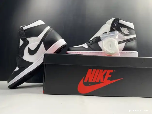 Retro 1 White Air (2014) Black 555088-010 Jordan 0218