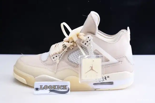 x Off-White CV9388-100 Jordan 4 Air Sail 0221