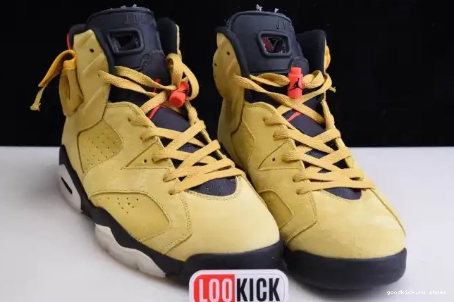 SCOTT X CN1084-300 YELLOW AIR TRAVIS JORDAN 6 0223