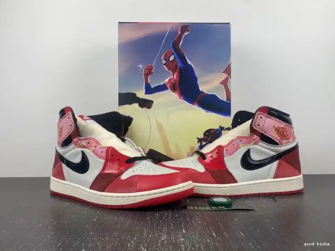 High Spider-Verse OG Jordan Spider-Man 1 DV1748-601 Across the 0319