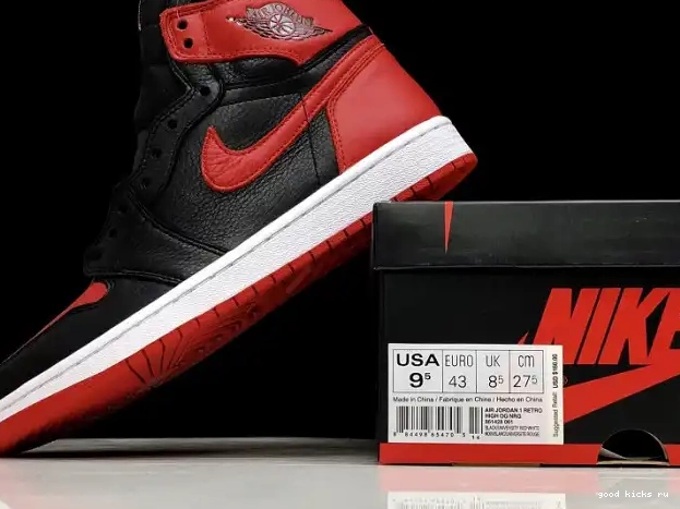 Air High OG 861428-061 Retro Jordan 1 To Homage Home 0317