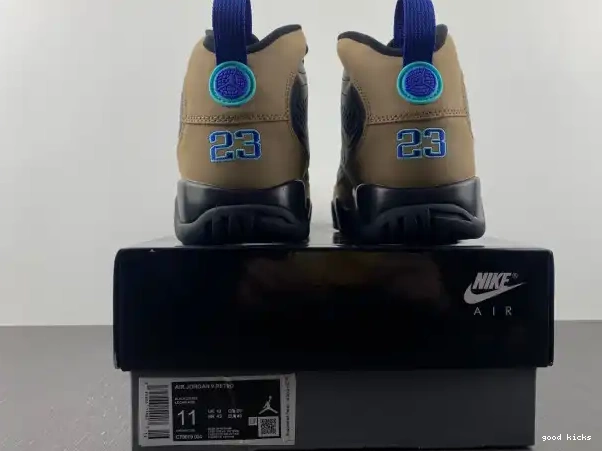 Retro CT8019-034 Olive Concord Air Jordan 9 0319