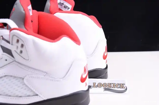 Retro DA1911-102 5 Red (2020) Tongue Silver Fire Jordan Air 0317