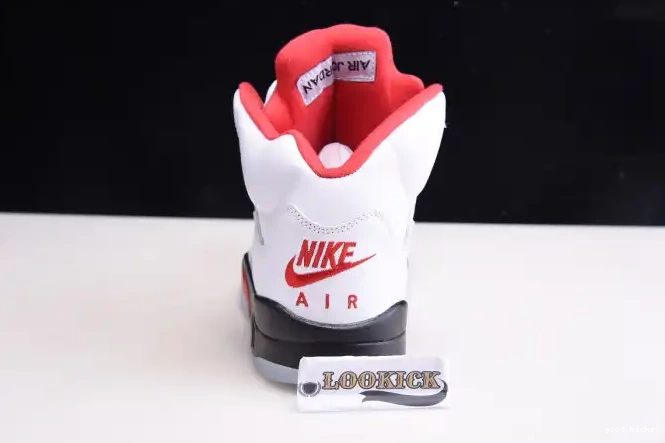 Retro DA1911-102 5 Red (2020) Tongue Silver Fire Jordan Air 0317